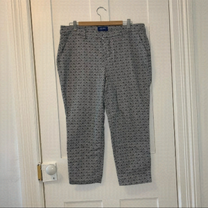 Patterned Skinny Pants